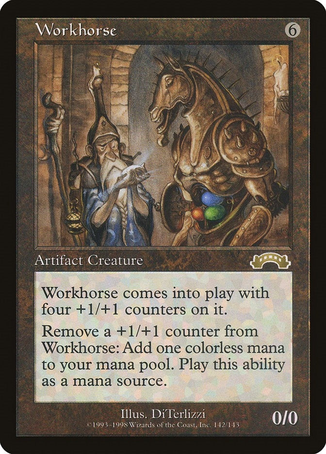 Image for Workhorse (142) (Exodus) - Magic: The Gathering