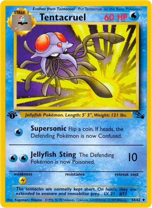 Image for Tentacruel (44/62) (Fossil) - Pokemon