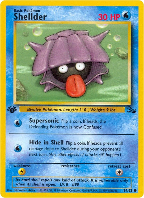 Image for Shellder (54/62) (Fossil) - Pokemon