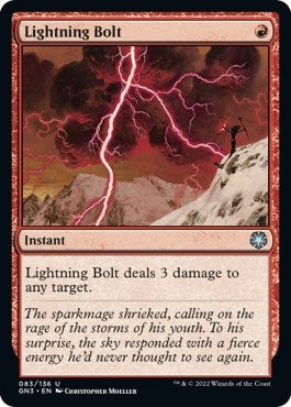 Image for Lightning Bolt (83) (Magic Game Night: Free-For-All) - Magic: The Gathering