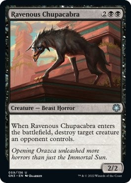Image for Ravenous Chupacabra (59) (Magic Game Night: Free-For-All) - Magic: The Gathering
