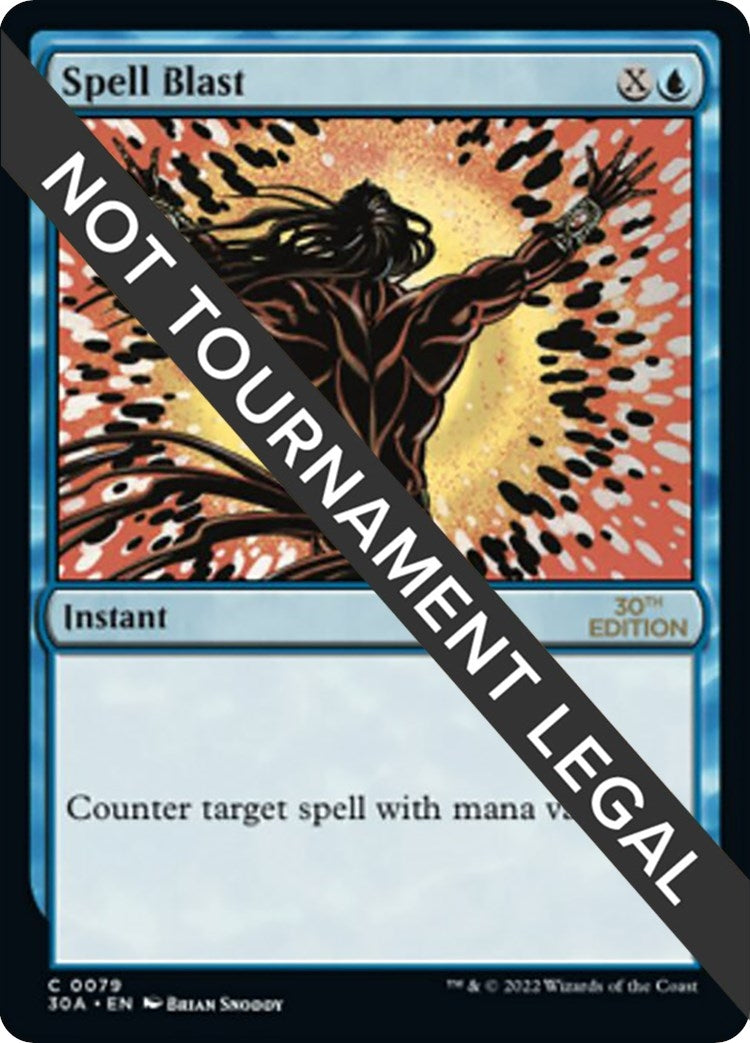 Image for Spell Blast (79) (30th Anniversary Edition) - Magic: The Gathering