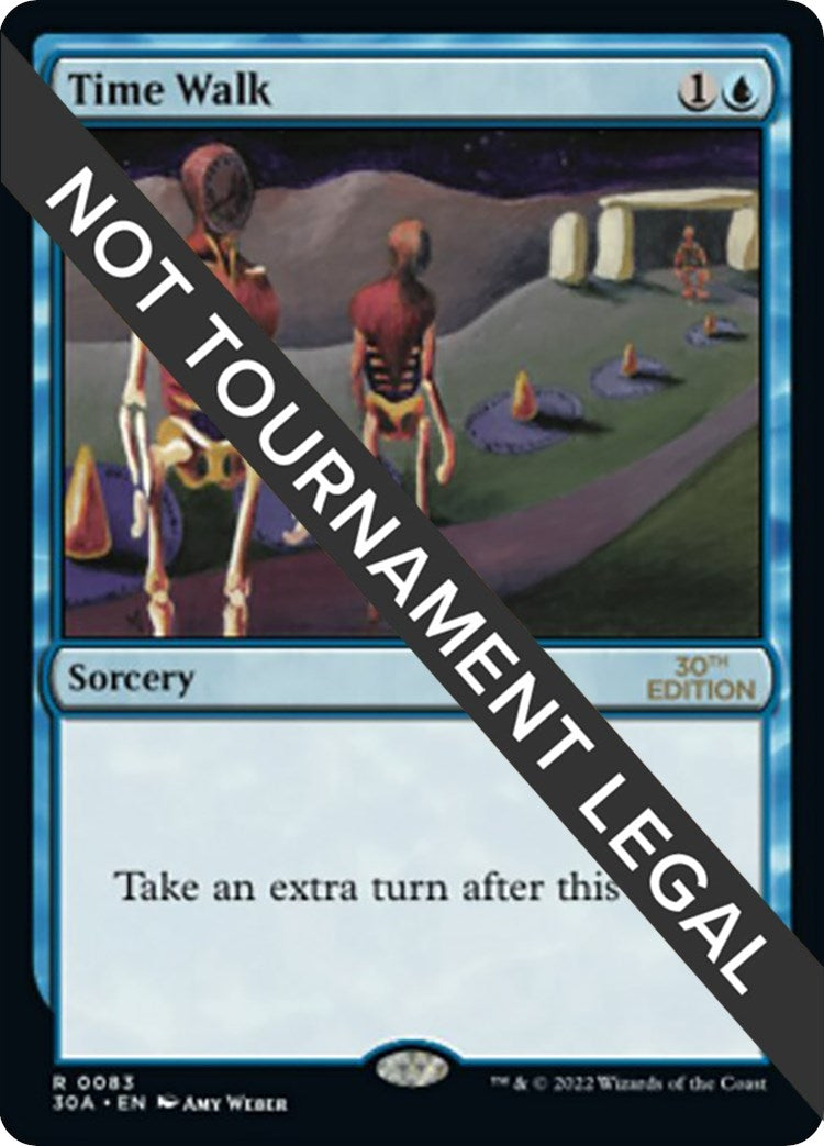 Image for Time Walk (83) (30th Anniversary Edition) - Magic: The Gathering
