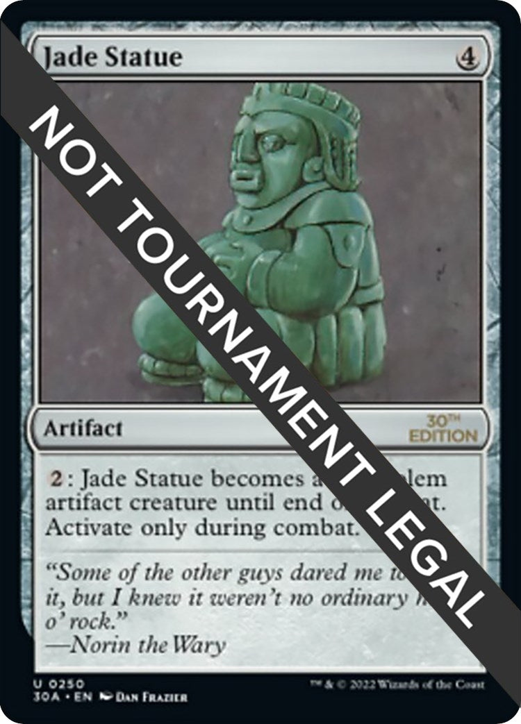 Image for Jade Statue (250) (30th Anniversary Edition) - Magic: The Gathering