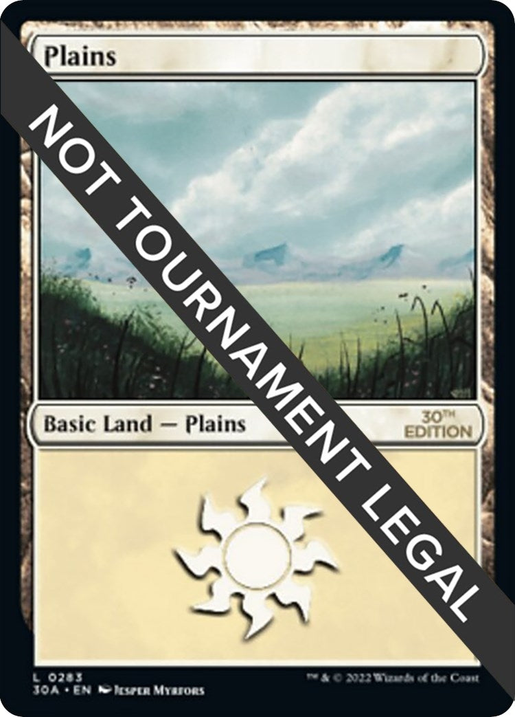 Image for Plains (283) (283) (30th Anniversary Edition) - Magic: The Gathering