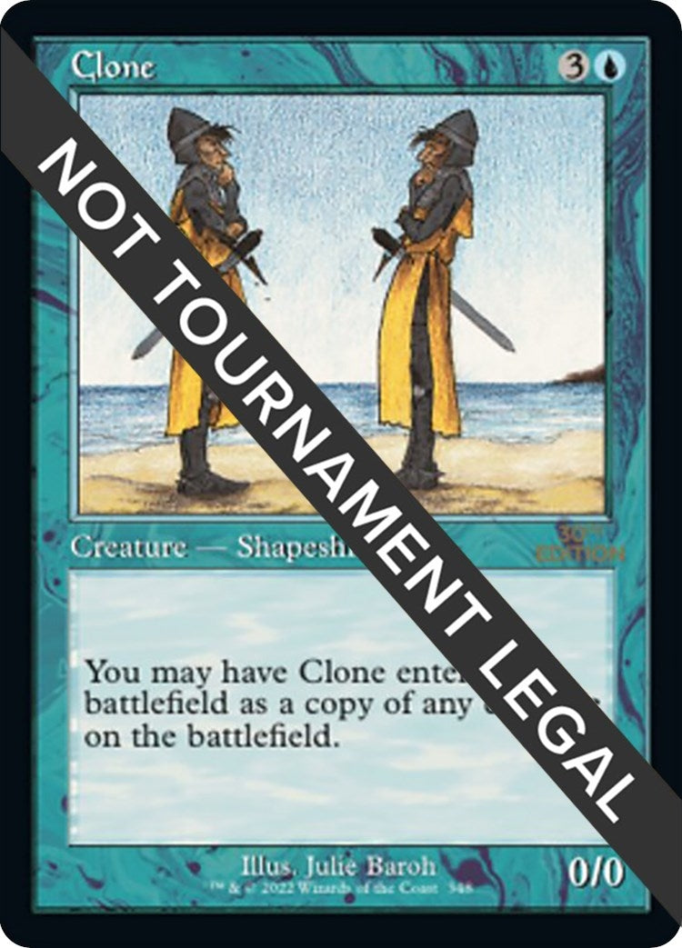Image for Clone (Retro Frame) (348) (30th Anniversary Edition) - Magic: The Gathering