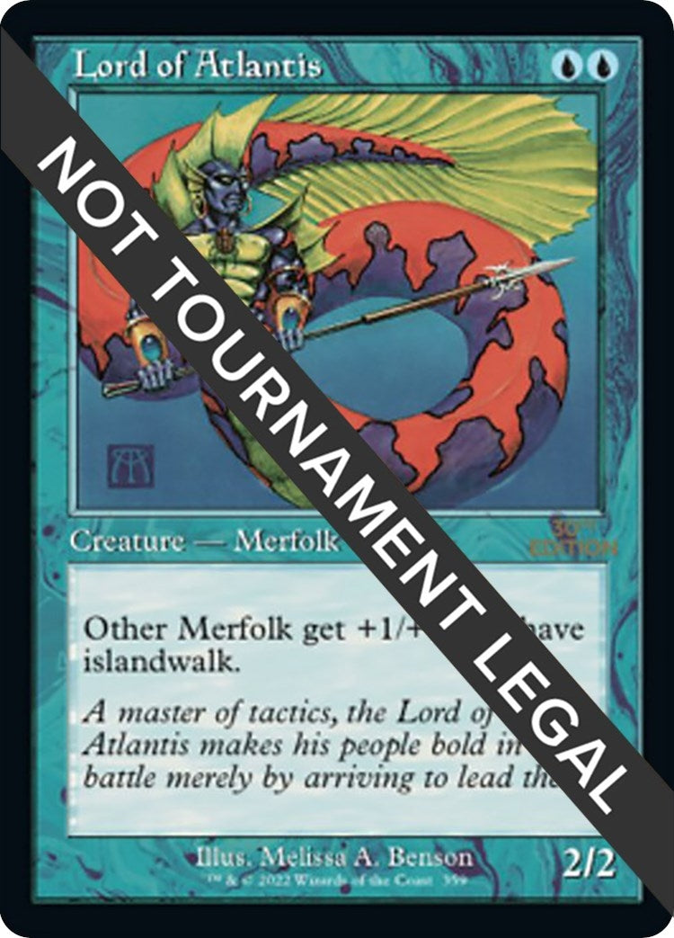 Image for Lord of Atlantis (Retro Frame) (359) (30th Anniversary Edition) - Magic: The Gathering