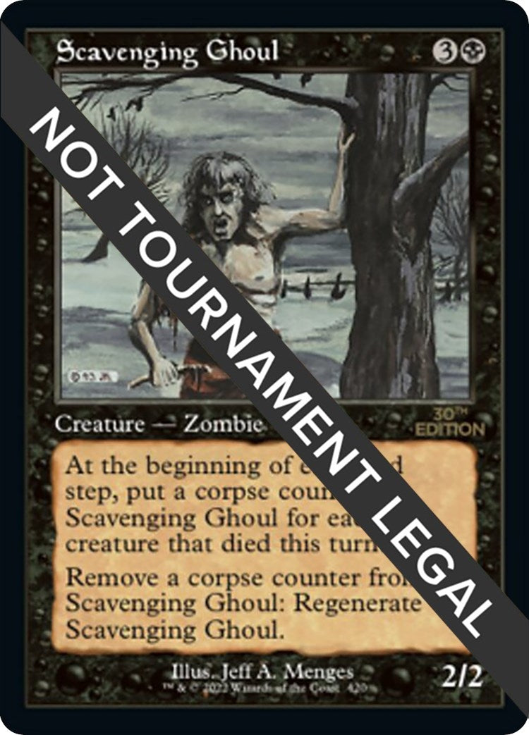 Image for Scavenging Ghoul (Retro Frame) (420) (30th Anniversary Edition) - Magic: The Gathering