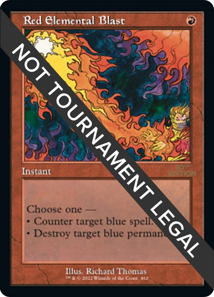 Image for Red Elemental Blast (Retro Frame) (462) (30th Anniversary Edition) - Magic: The Gathering