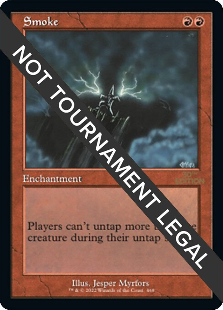 Image for Smoke (Retro Frame) (468) (30th Anniversary Edition) - Magic: The Gathering