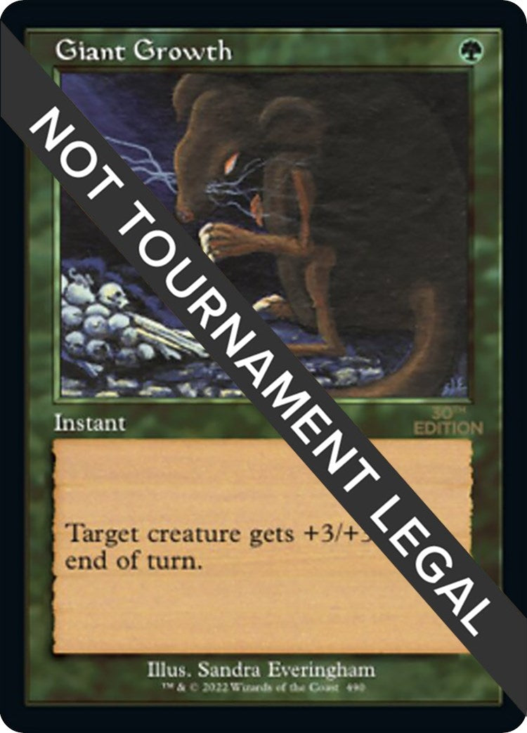 Image for Giant Growth (Retro Frame) (490) (30th Anniversary Edition) - Magic: The Gathering