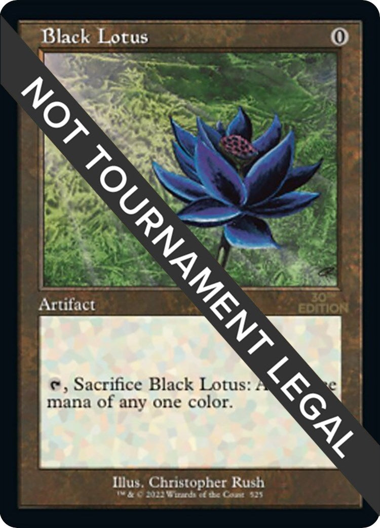 Image for Black Lotus (Retro Frame) (525) (30th Anniversary Edition) - Magic: The Gathering