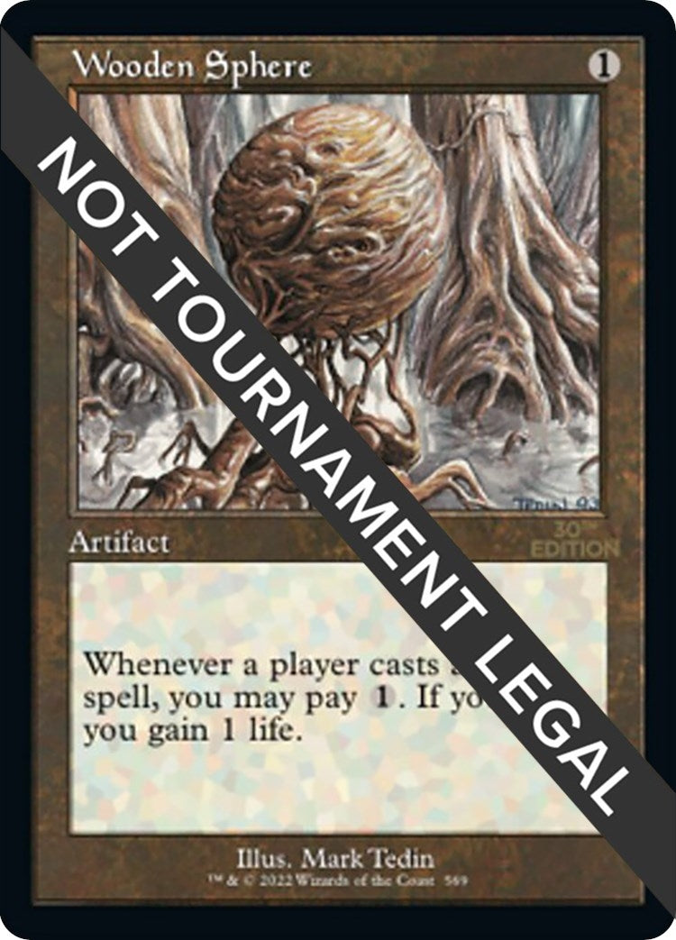 Image for Wooden Sphere (Retro Frame) (569) (30th Anniversary Edition) - Magic: The Gathering
