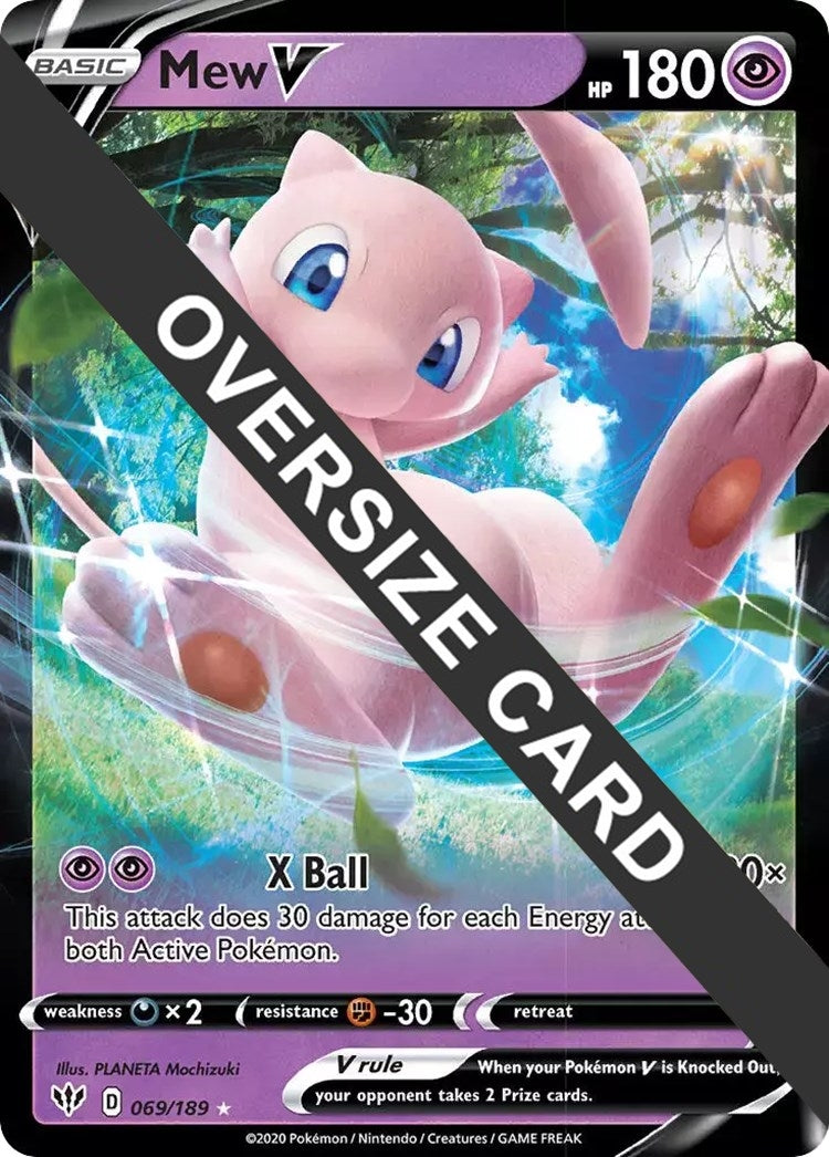 Image for Mew V (069/189) (Jumbo Cards) - Pokemon