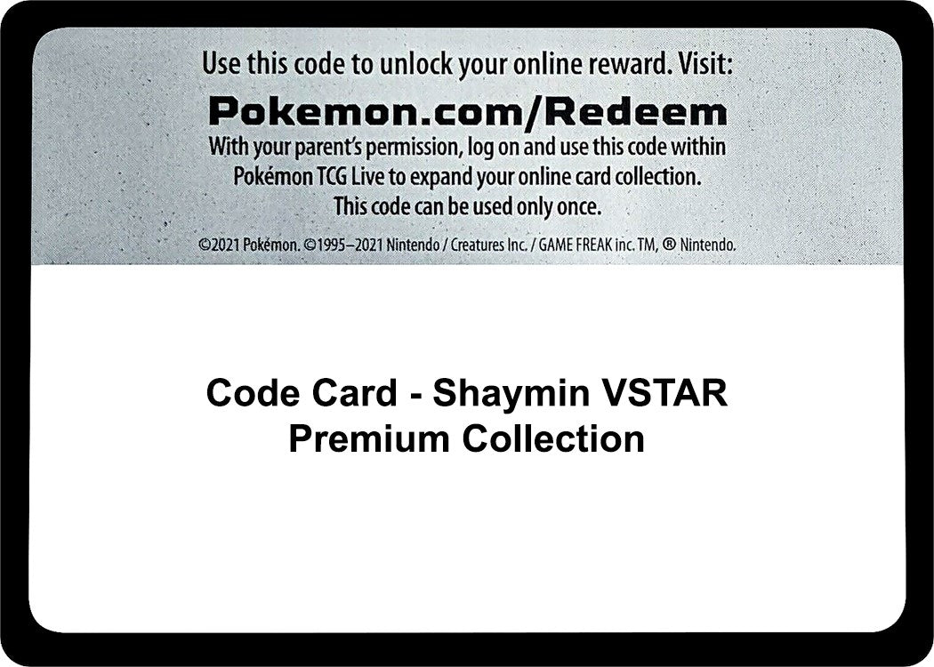 Image for Code Card - Shaymin VSTAR Premium Collection (Miscellaneous Cards & Products) - Pokemon