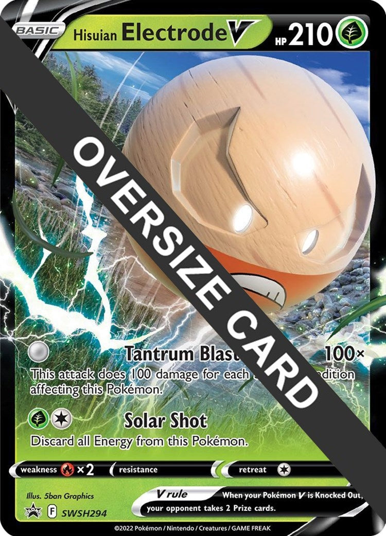 Image for Hisuian Electrode V - SWSH294 (SWSH294) (Jumbo Cards) - Pokemon