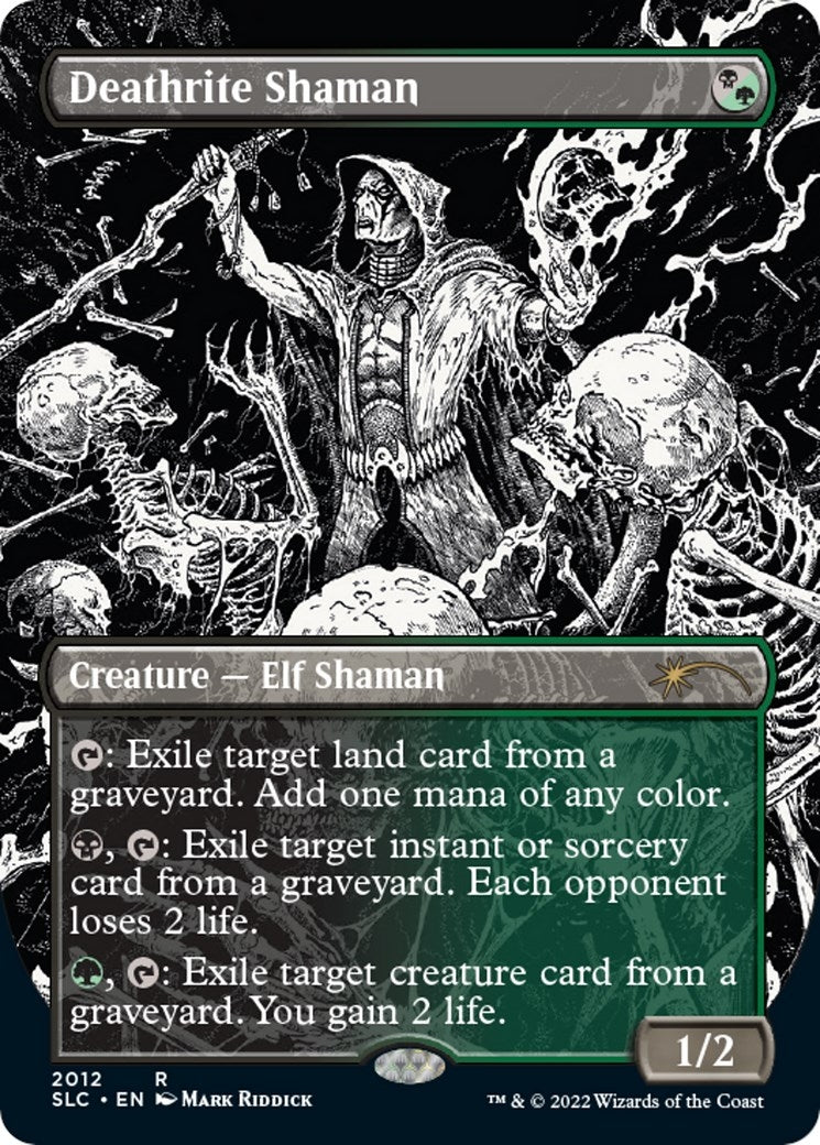 Image for Deathrite Shaman (2012) (Secret Lair: 30th Anniversary Countdown Kit) - Magic: The Gathering