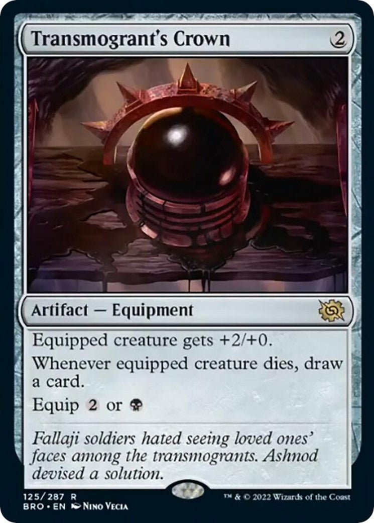 Image for Transmogrant's Crown (125) (The Brothers' War) - Magic: The Gathering