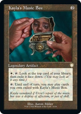 Image for Kayla's Music Box (Retro Frame) (15) (Commander: The Brothers' War) - Magic: The Gathering