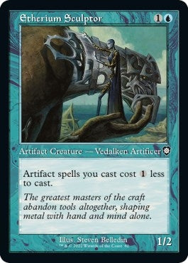 Image for Etherium Sculptor (Retro Frame) (82) (Commander: The Brothers' War) - Magic: The Gathering