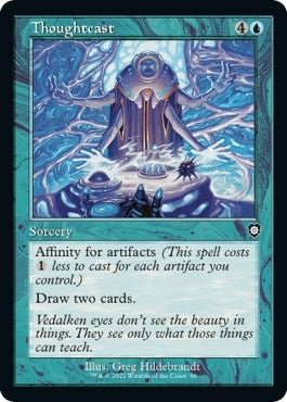 Image for Thoughtcast (Retro Frame) (99) (Commander: The Brothers' War) - Magic: The Gathering