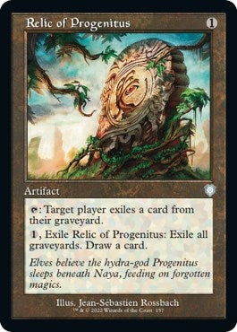Image for Relic of Progenitus (Retro Frame) (157) (Commander: The Brothers' War) - Magic: The Gathering