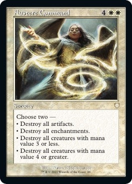 Image for Austere Command (Retro Frame) (69) (Commander: The Brothers' War) - Magic: The Gathering