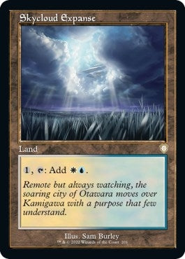 Image for Skycloud Expanse (Retro Frame) (201) (Commander: The Brothers' War) - Magic: The Gathering