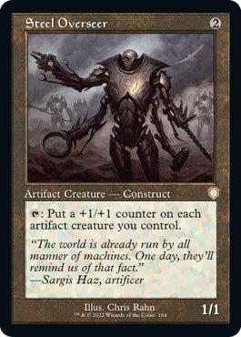 Image for Steel Overseer (Retro Frame) (164) (Commander: The Brothers' War) - Magic: The Gathering