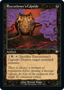 Image for Executioner's Capsule (Retro Frame) (104) (Commander: The Brothers' War) - Magic: The Gathering