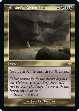 Image for Sphinx's Revelation (Retro Frame) (130) (Commander: The Brothers' War) - Magic: The Gathering
