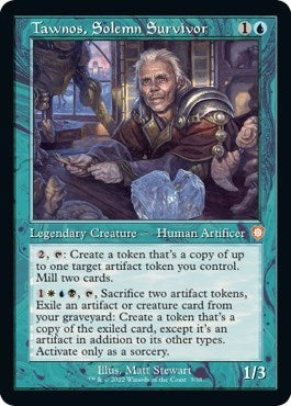 Image for Tawnos, Solemn Survivor (Retro Frame) (3) (Commander: The Brothers' War) - Magic: The Gathering