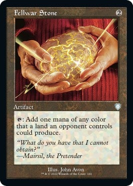Image for Fellwar Stone (Retro Frame) (141) (Commander: The Brothers' War) - Magic: The Gathering