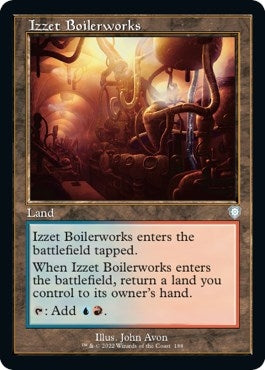 Image for Izzet Boilerworks (Retro Frame) (188) (Commander: The Brothers' War) - Magic: The Gathering