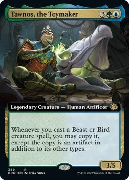 Image for Tawnos, the Toymaker (Extended Art) (359) (The Brothers' War) - Magic: The Gathering