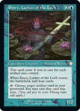 Image for Emry, Lurker of the Loch (Retro Frame) (81) (Commander: The Brothers' War) - Magic: The Gathering
