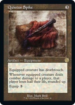 Image for Quietus Spike (46) (The Brothers' War: Retro Frame Artifacts) - Magic: The Gathering