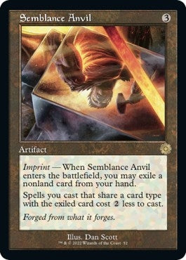 Image for Semblance Anvil (52) (The Brothers' War: Retro Frame Artifacts) - Magic: The Gathering