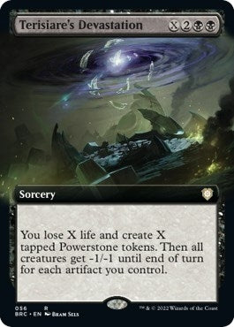 Image for Terisiare's Devastation (Extended Art) (56) (Commander: The Brothers' War) - Magic: The Gathering
