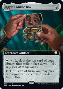 Image for Kayla's Music Box (Extended Art) (62) (Commander: The Brothers' War) - Magic: The Gathering