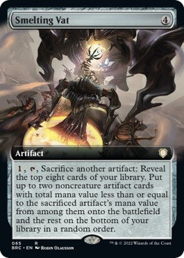 Image for Smelting Vat (Extended Art) (65) (Commander: The Brothers' War) - Magic: The Gathering