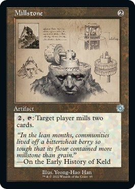 Image for Millstone (Schematic) (95) (The Brothers' War: Retro Frame Artifacts) - Magic: The Gathering