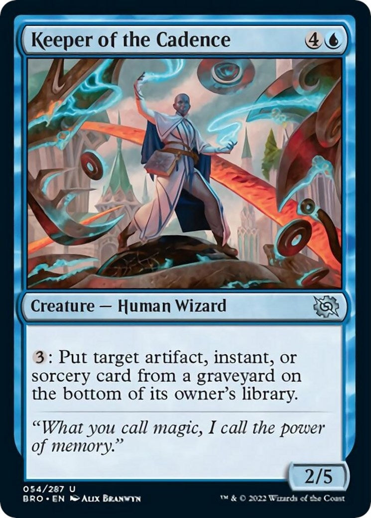 Image for Keeper of the Cadence (54) (The Brothers' War) - Magic: The Gathering