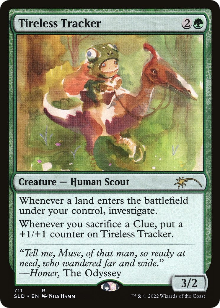 Image for Tireless Tracker (711) (711) (Secret Lair Drop Series) - Magic: The Gathering