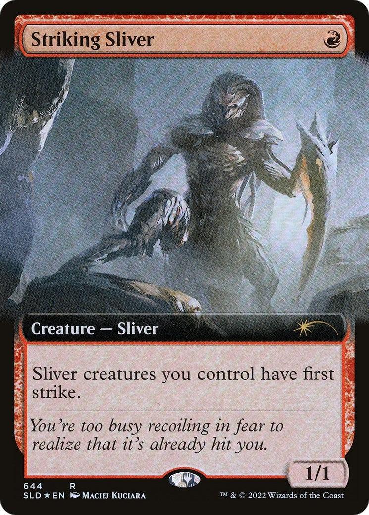 Image for Striking Sliver (Extended Art) (644) (Secret Lair Drop Series) - Magic: The Gathering