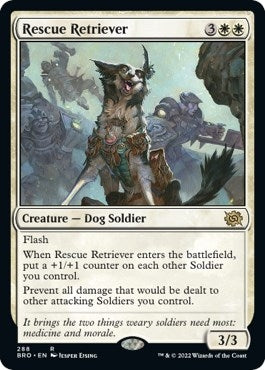 Image for Rescue Retriever (288) (The Brothers' War) - Magic: The Gathering