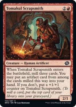 Image for Tomakul Scrapsmith (153) (The Brothers' War) - Magic: The Gathering