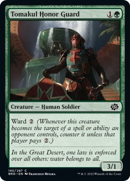 Image for Tomakul Honor Guard (195) (The Brothers' War) - Magic: The Gathering