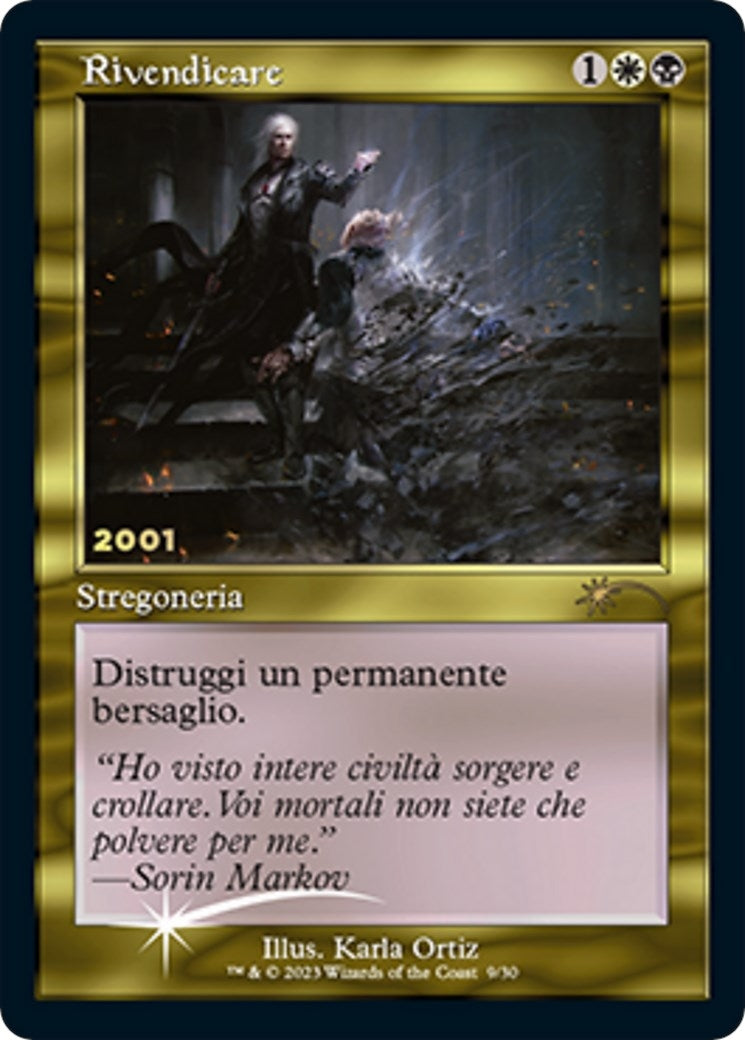 Image for Vindicate (IT Exclusive) (9) (30th Anniversary Promos) - Magic: The Gathering