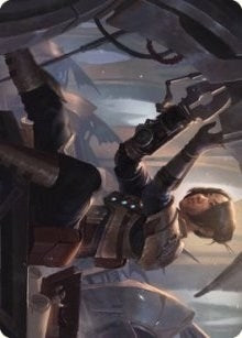 Image for Thopter Mechanic Art Card (13) (Art Series: The Brothers' War) - Magic: The Gathering